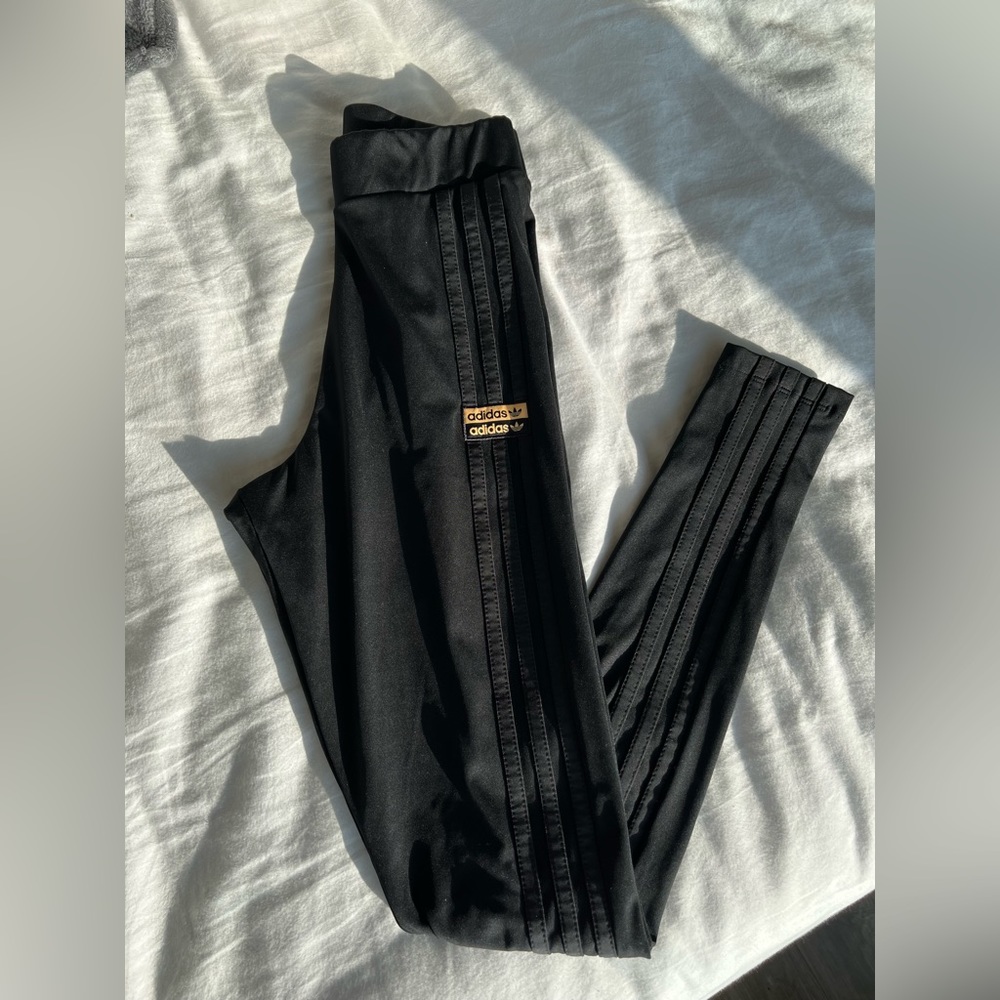 Black Adidas Originals Leggings